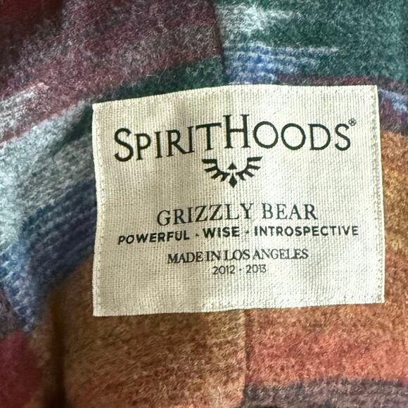 SpiritHoods Kodiak grizzly bear hat hoodie warmer hood OS one size unisex - Picture 10 of 16